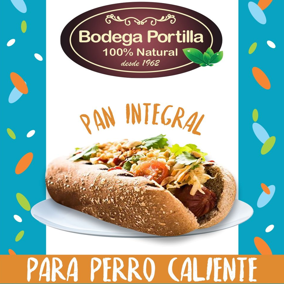 PAN INTEGRAL PARA PERRO CALIENTE