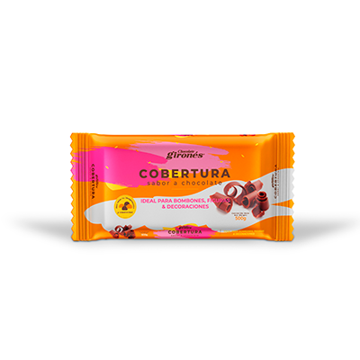 COBERTURA DE CHOCOLATE NEGRO BARRA GIRONES 500Gr