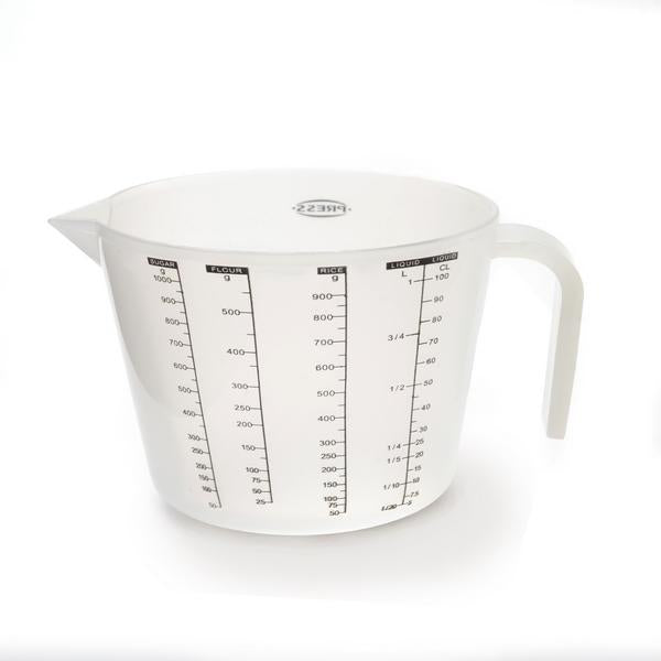 JARRA PLASTICA MEDIDORA 1 LTR PRESS