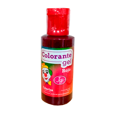 Colorante líquido rojo 60ml - Colorisa