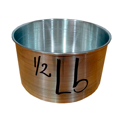 MOLDE REDONDO ALTO 1/2 19 CM X 11 CM ALTO
