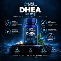 DHEA 25 MG X100 CAPSULAS – APOYO HORMONAL