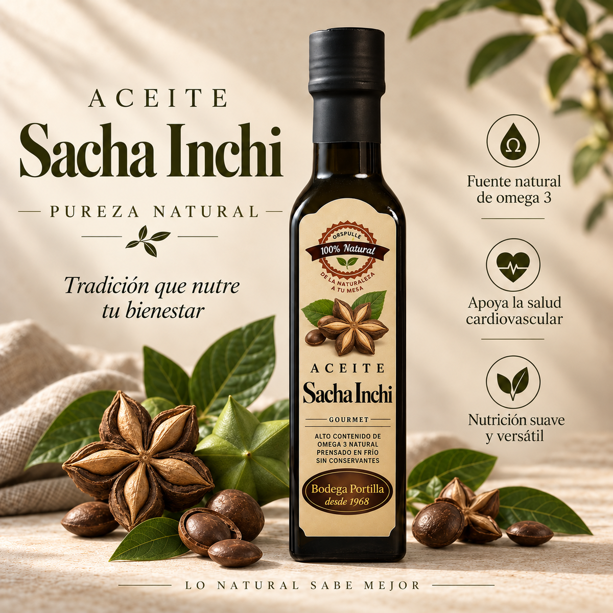 ACEITE DE SACHA INCHI X 250ML