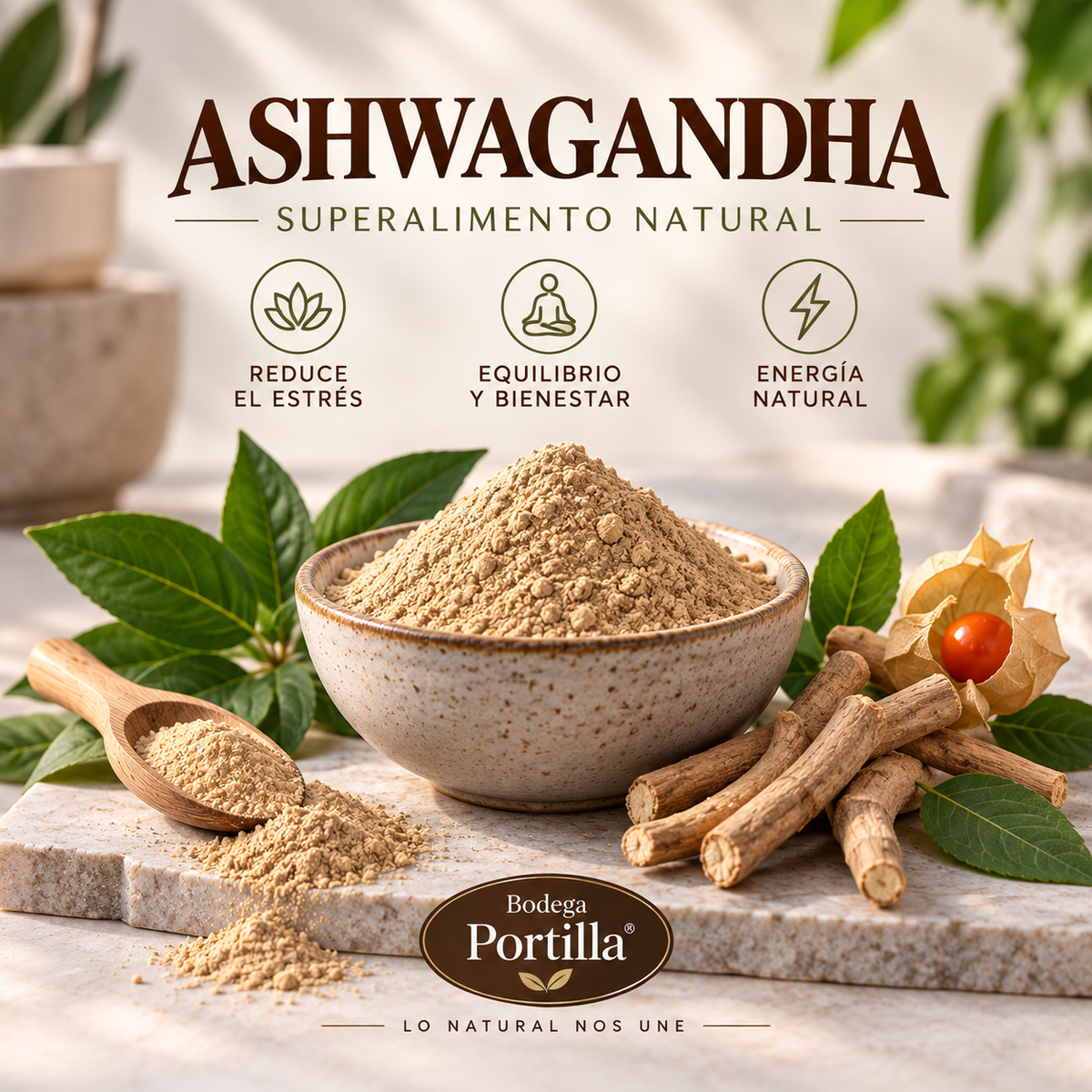 ASHAWANDHA EN POLVO