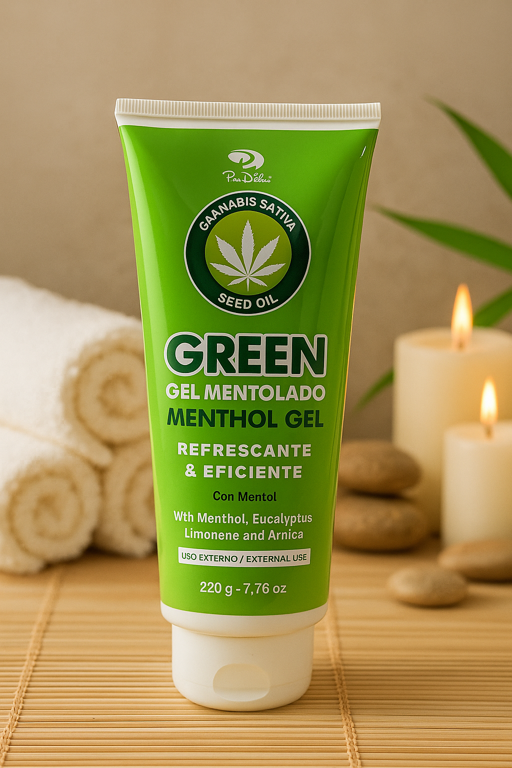 GEL MEDIANO GREEN X 220GR