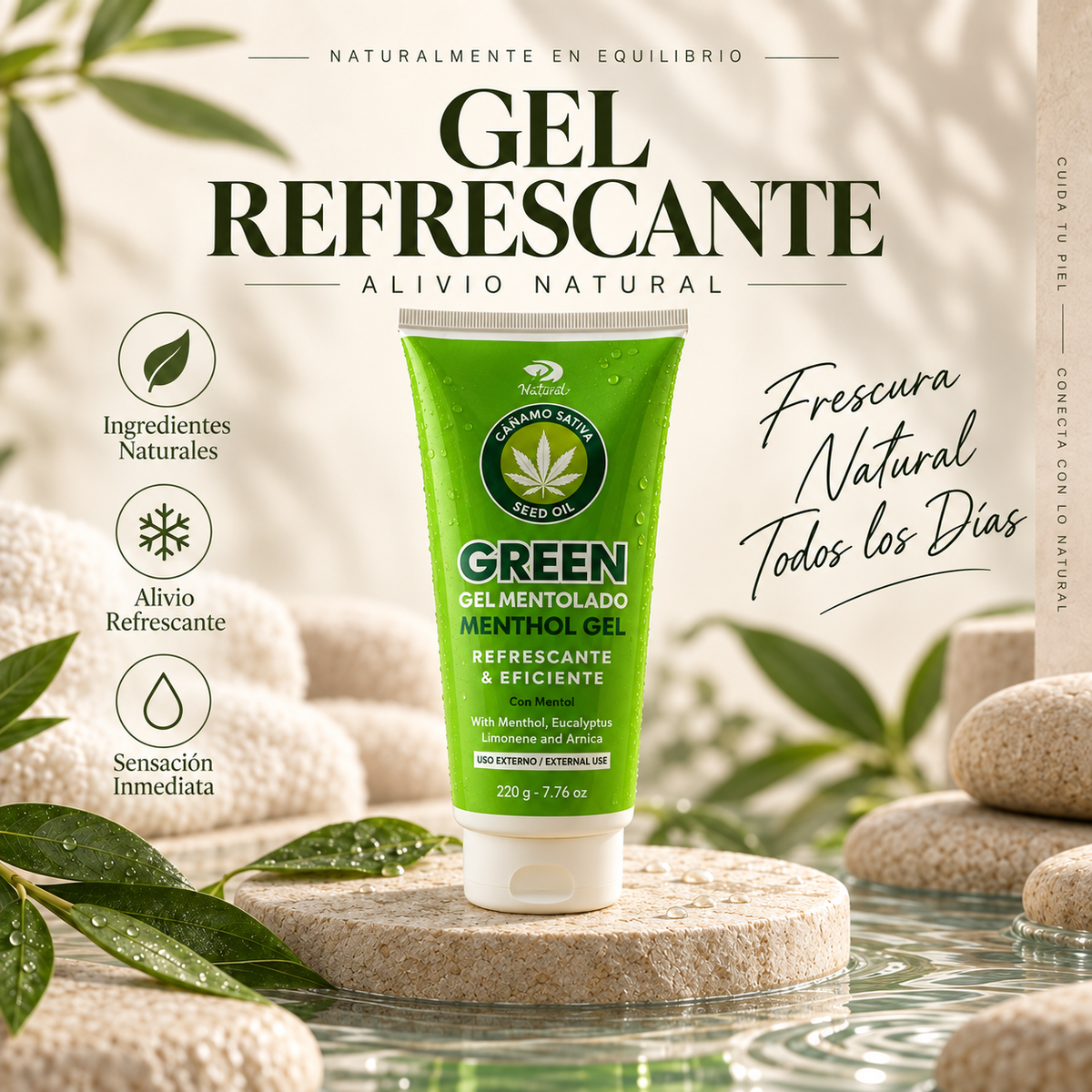 GEL MEDIANO GREEN X 220GR