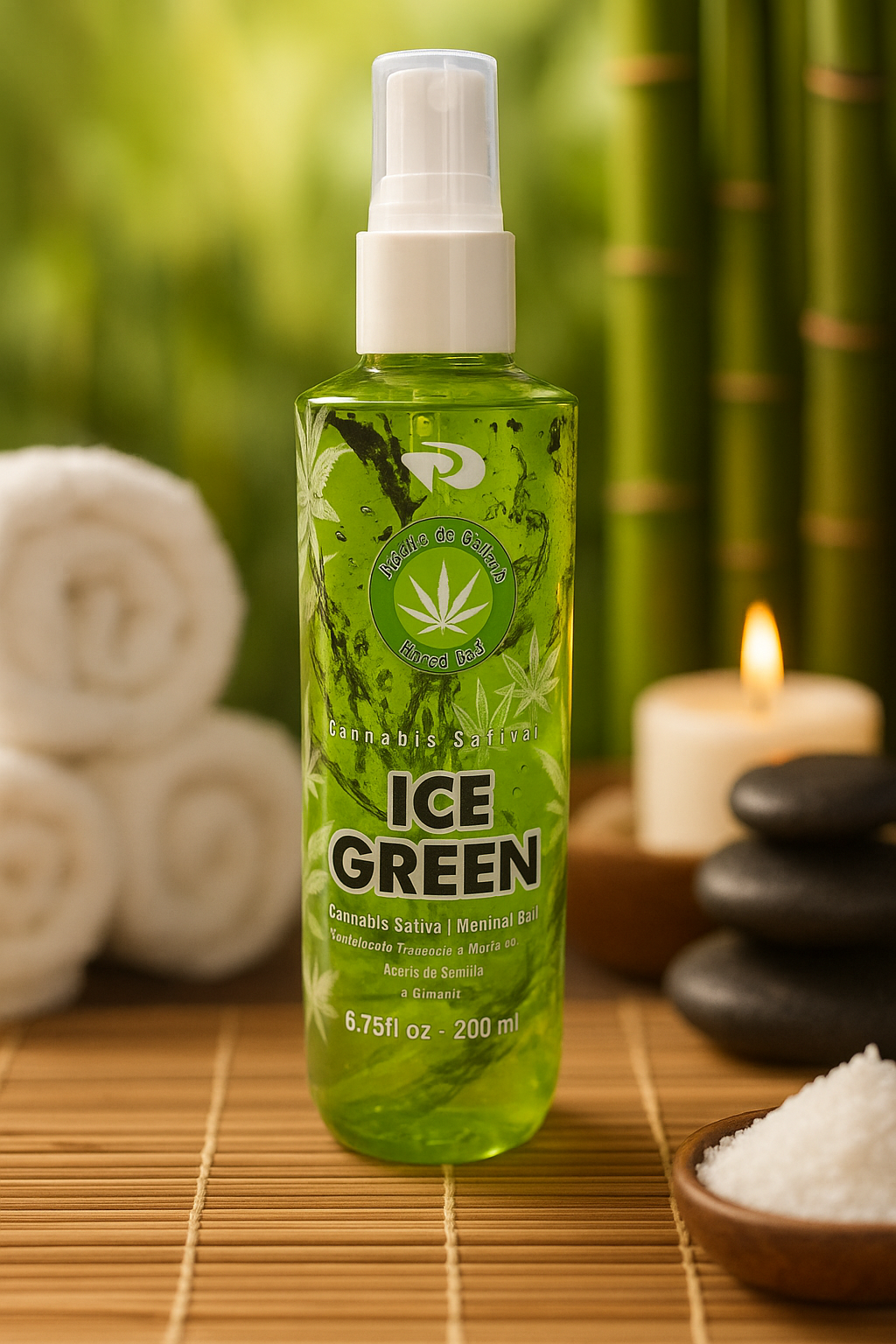 LOCION EN SPRAY ICE GREEN X200ML
