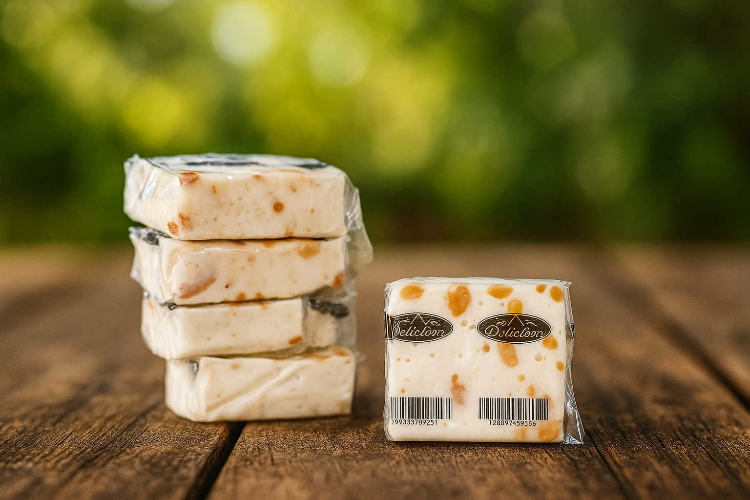 TURRON DE MANI BLANCO