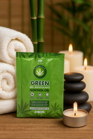 GEL EN SACHET GREEN