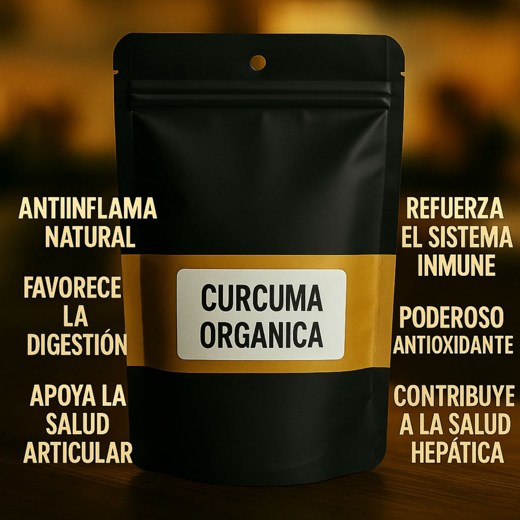 CÚRCUMA EN POLVO ORGANICA