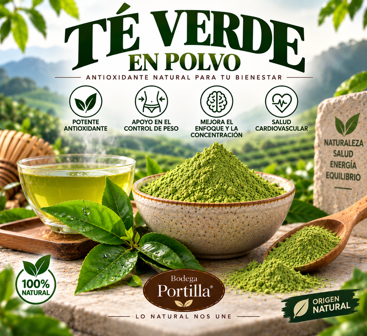 TE VERDE  POLVO
