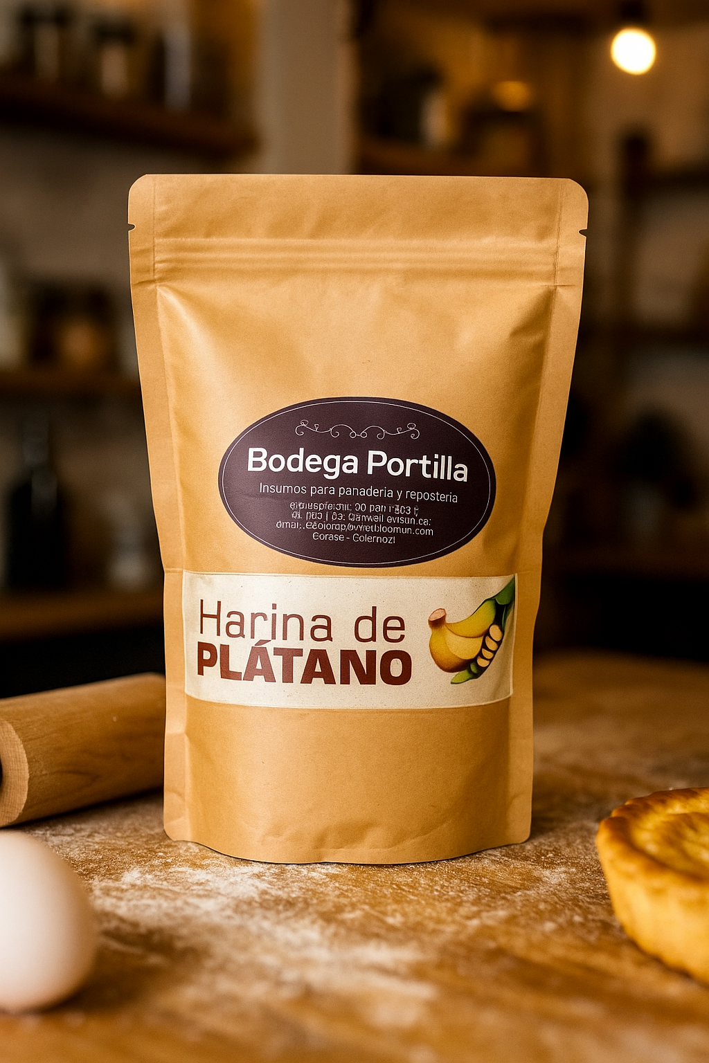 HARINA DE PLATANO