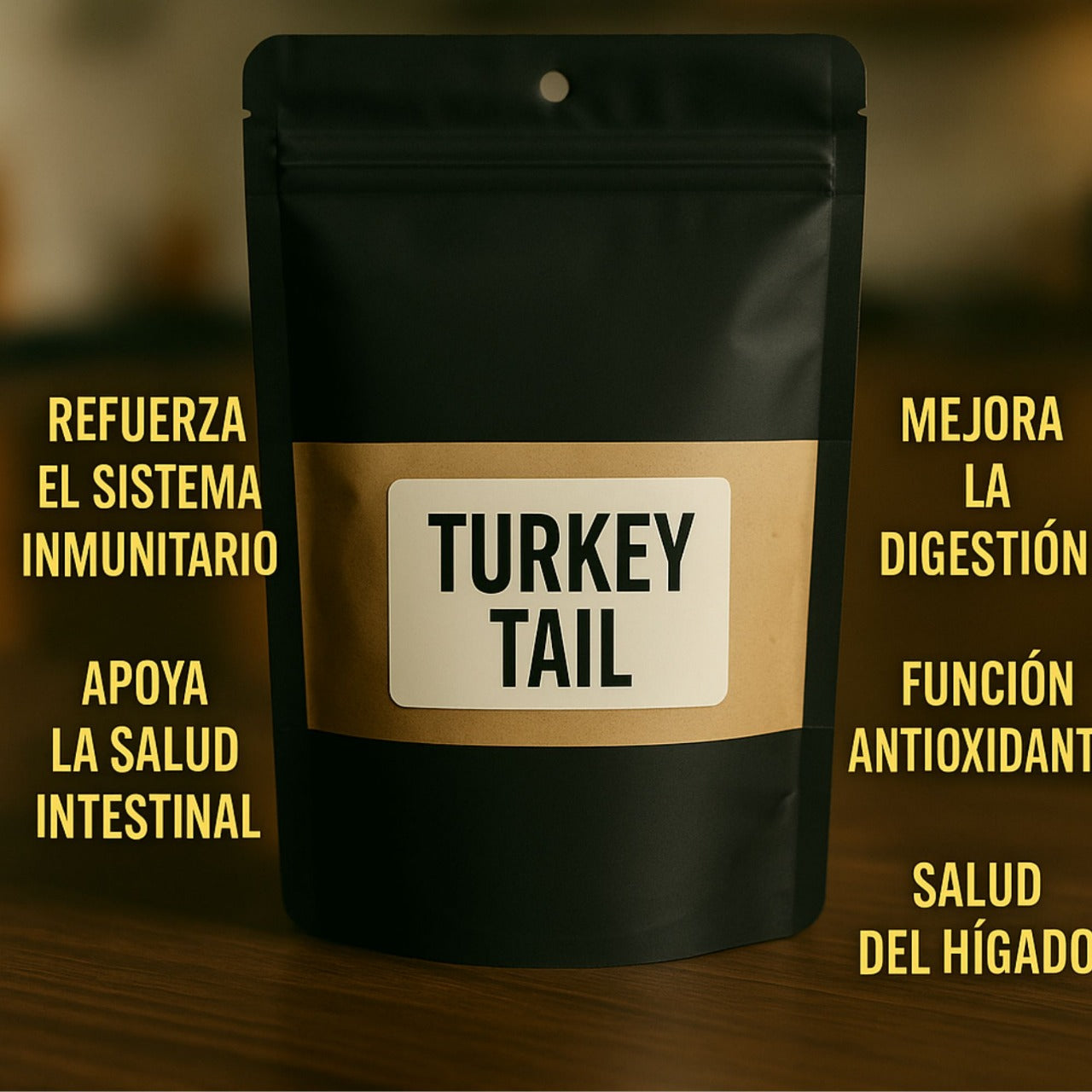 HONGO TURKEY TAIL (COLA DE PAVO)