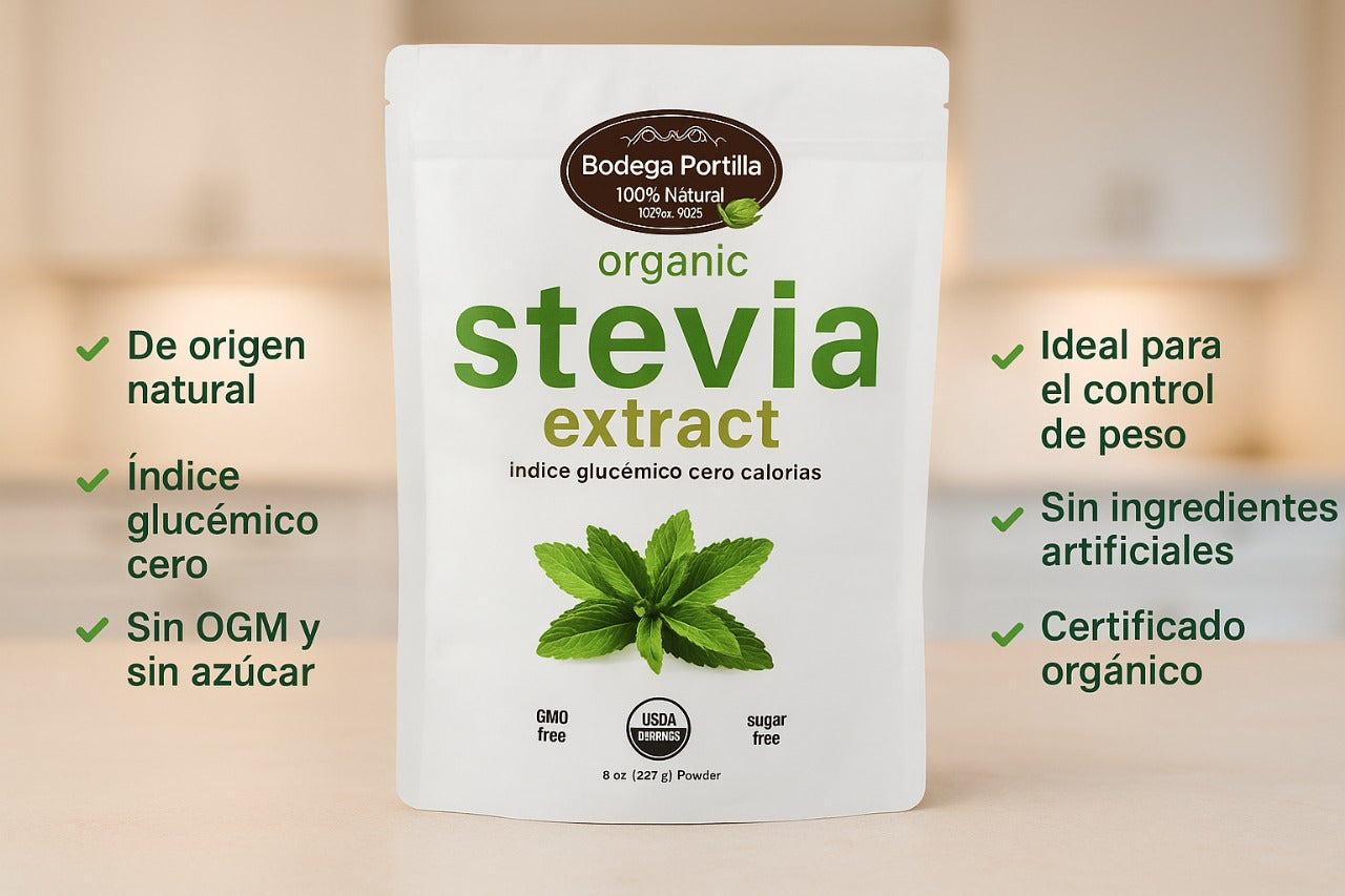 ESTRACTO DE STEVIA X226GR ORGANICO