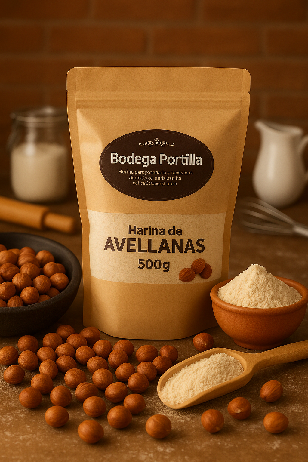 HARINA DE AVELLANAS