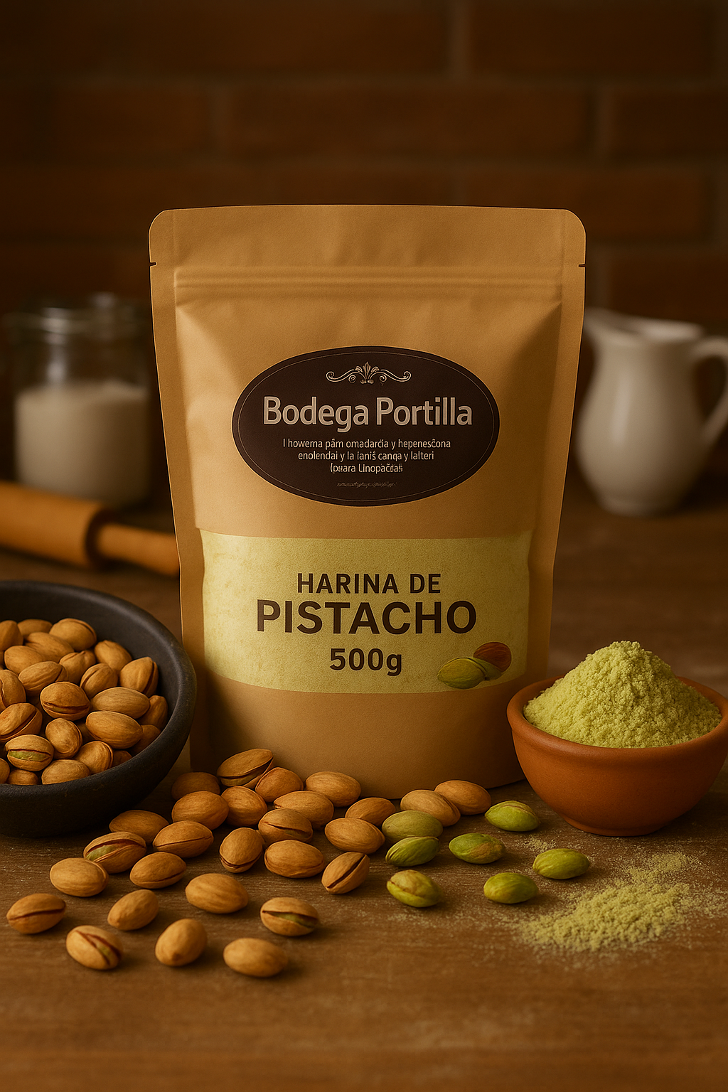 HARINA DE PISTACHOS