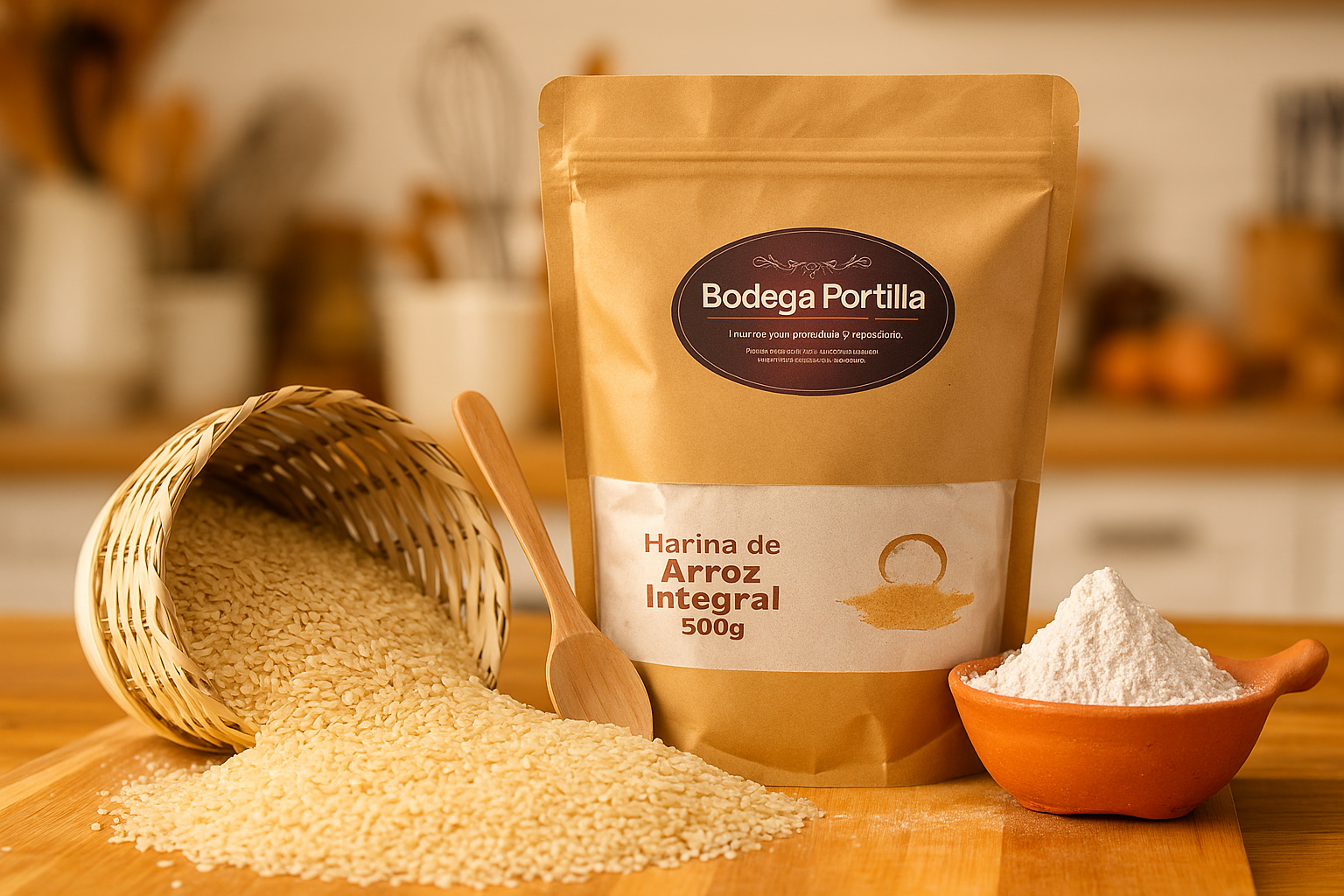 HARINA DE ARROZ INTEGRAL