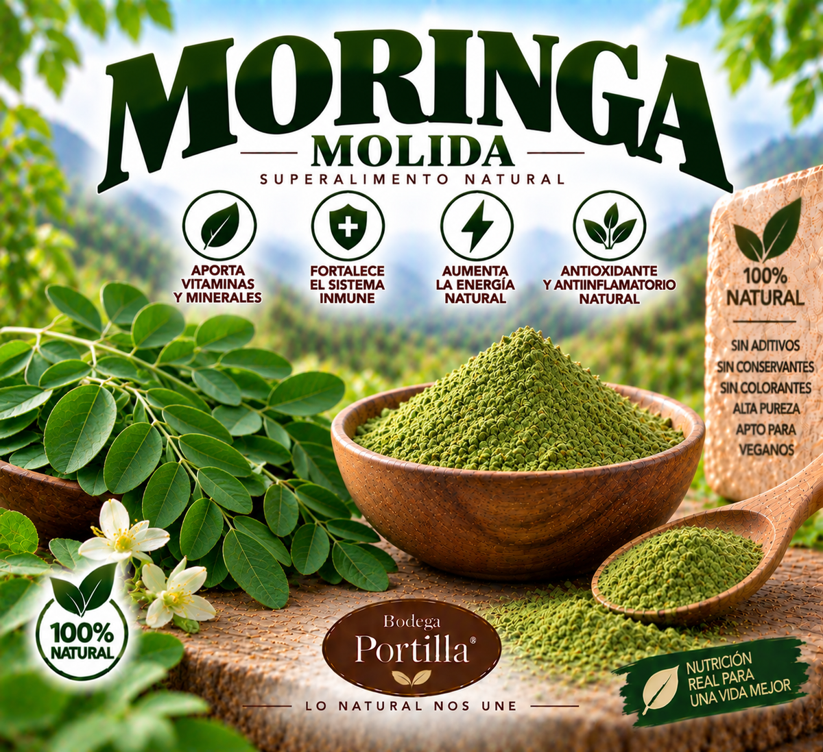 MORINGA MOLIDA