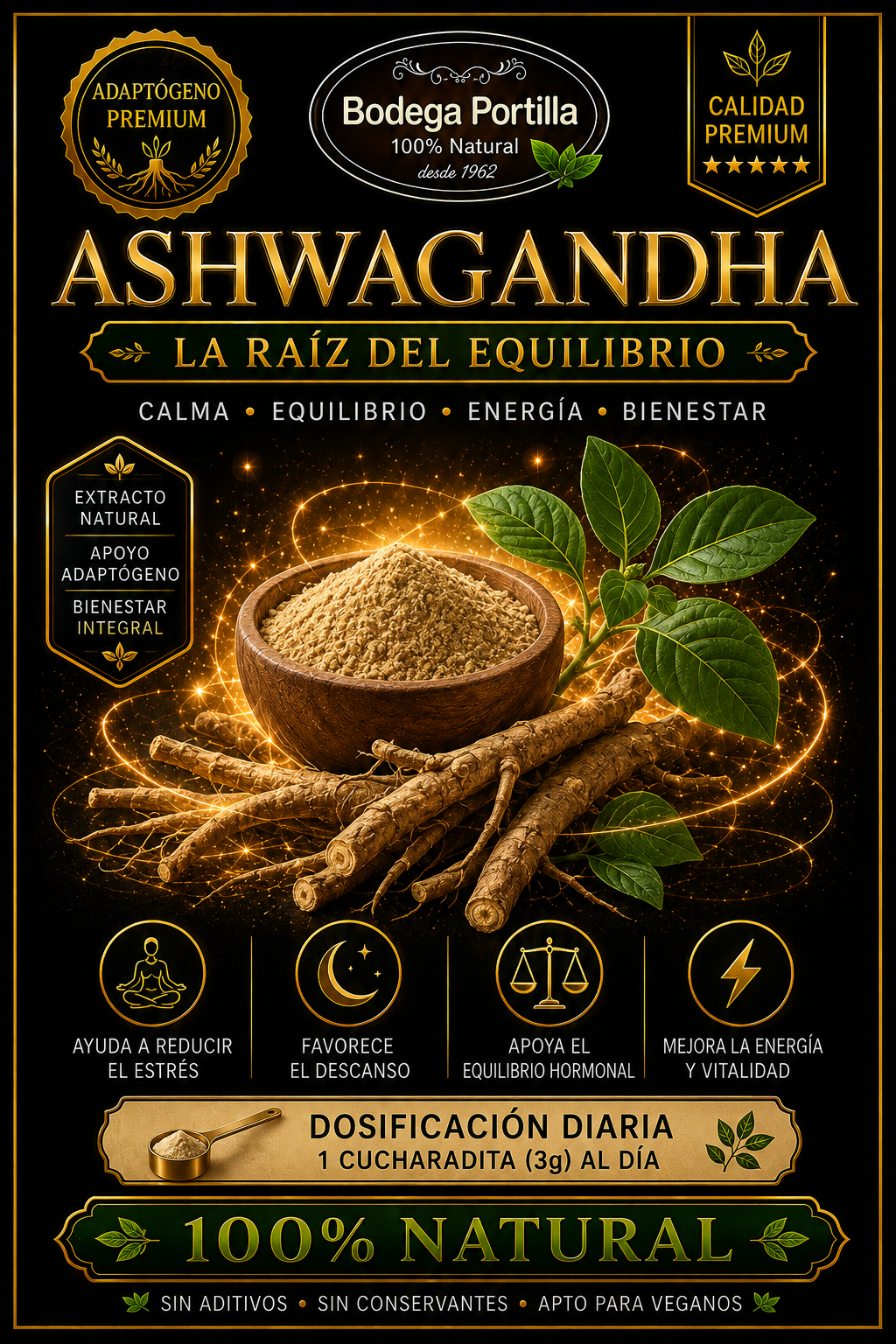 ASHAWANDHA EN POLVO