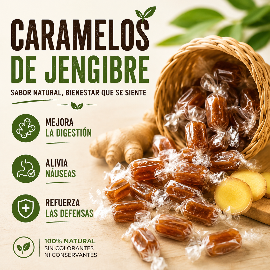 CARAMELO DE JENGIBRE