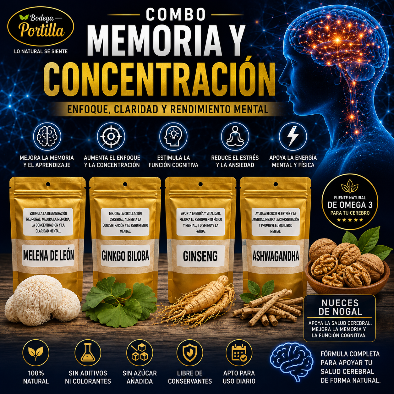 COMBO MEMORIA Y CONCENTRACIÓN