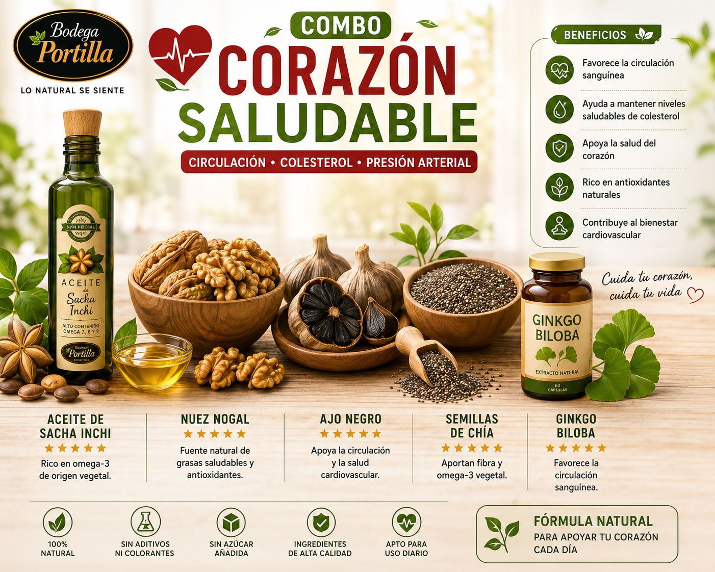 COMBO CORAZÓN SALUDABLE