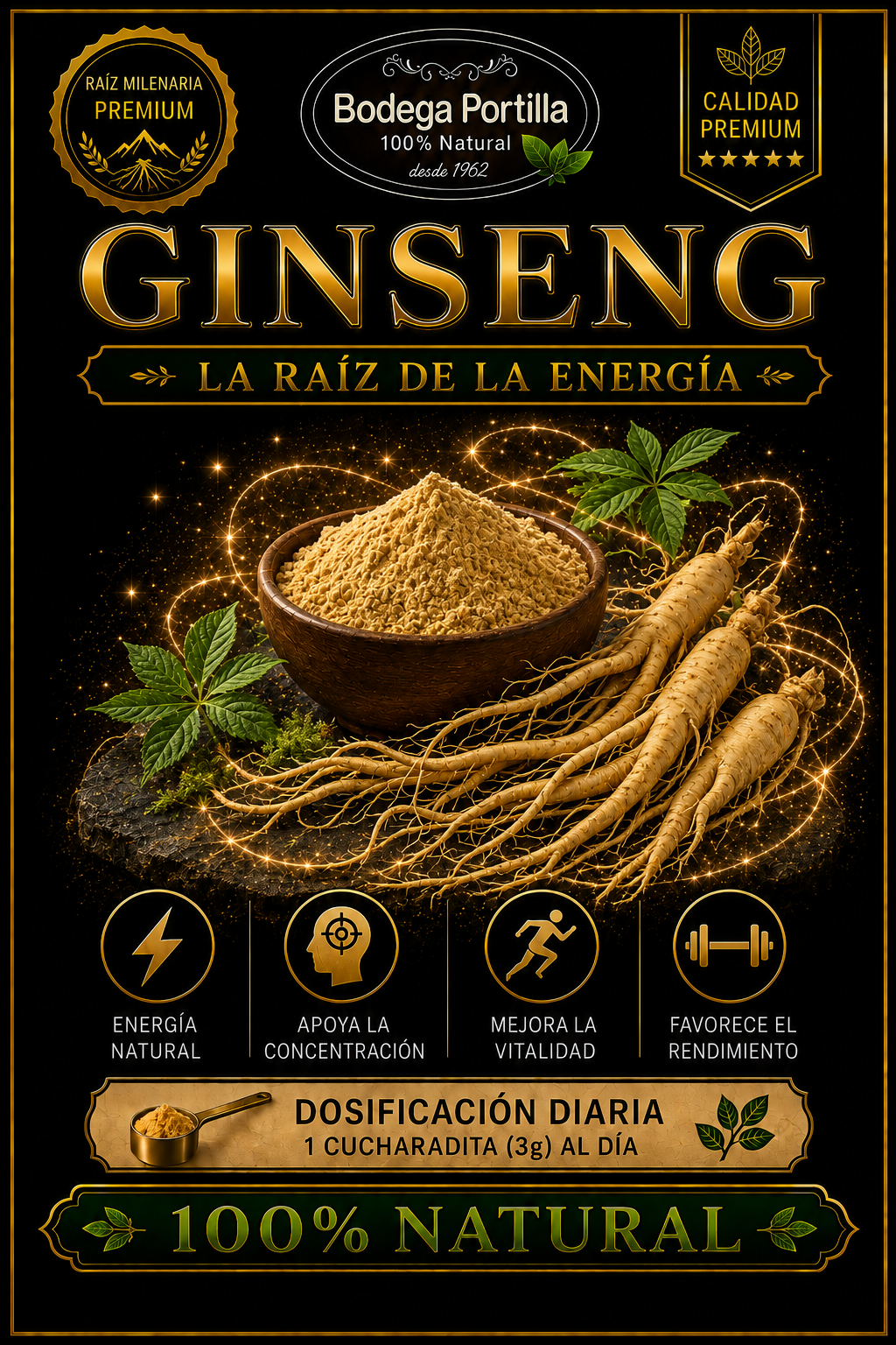 GINSENG POLVO