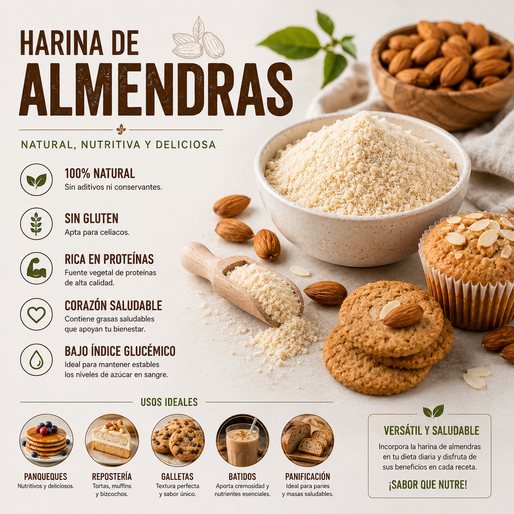 HARINA DE ALMENDRAS