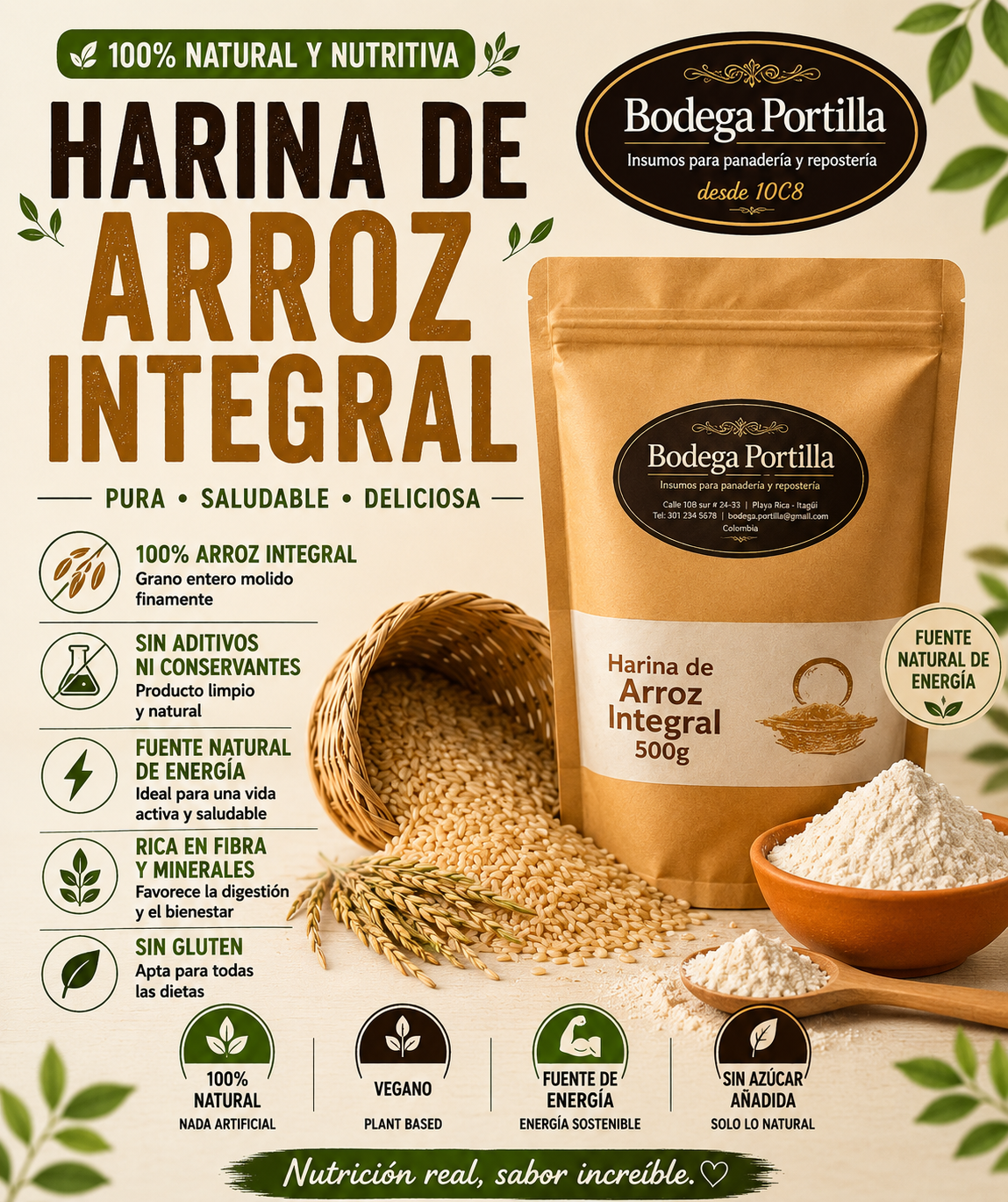 HARINA DE ARROZ