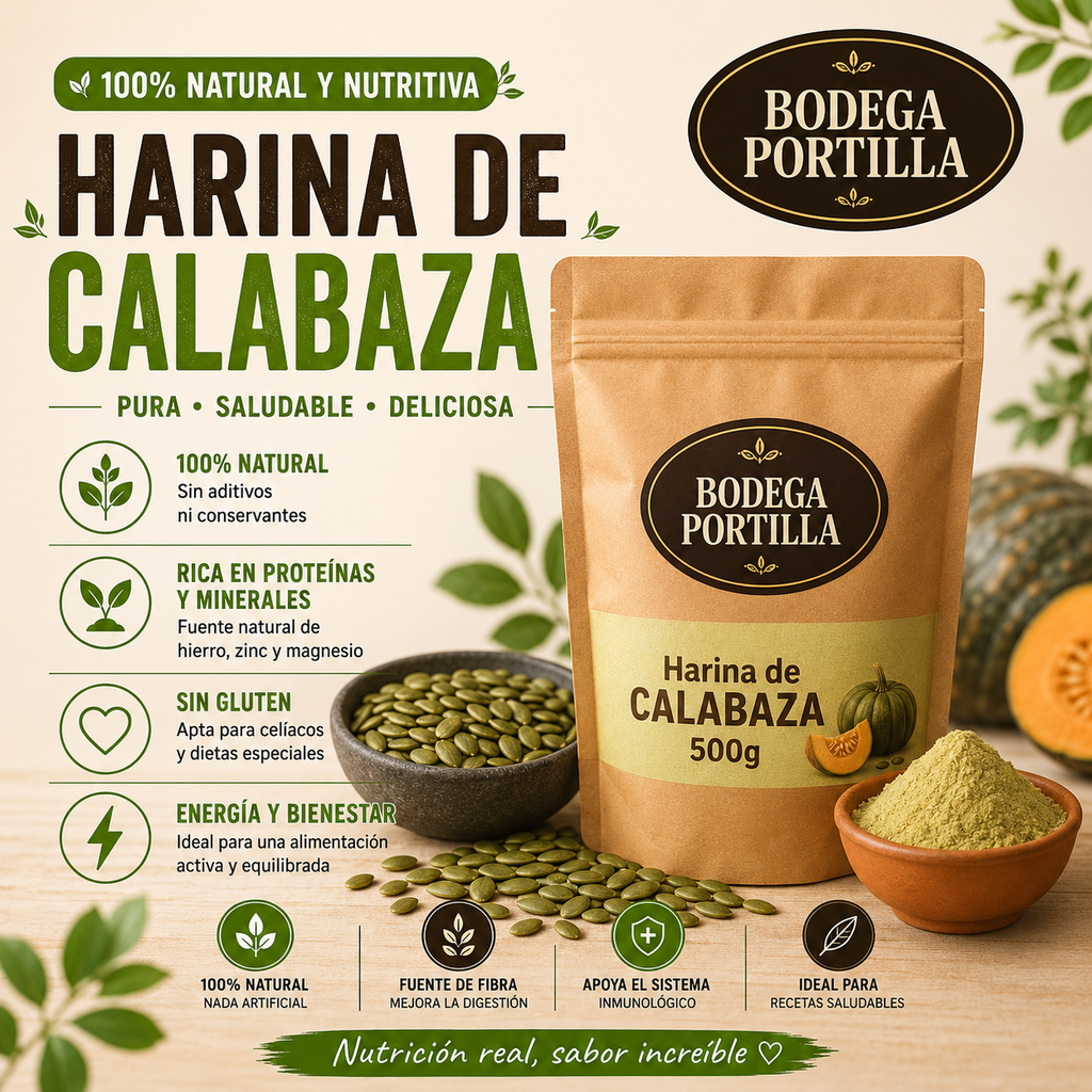 HARINA DE CALABAZA