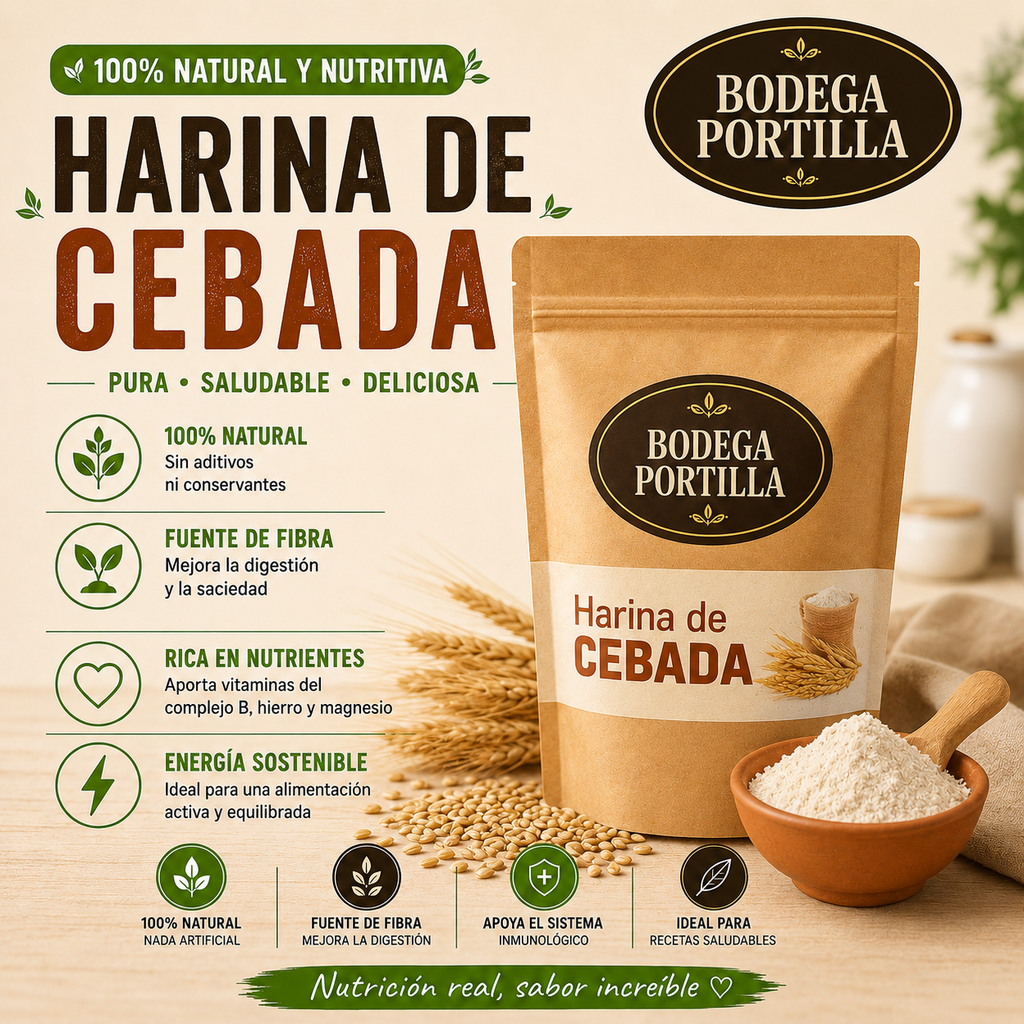 HARINA DE CEBADA