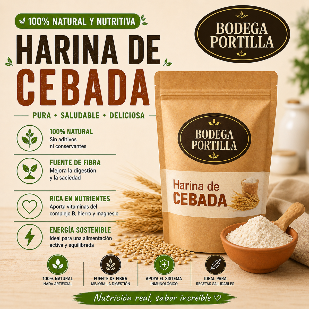 HARINA DE CEBADA