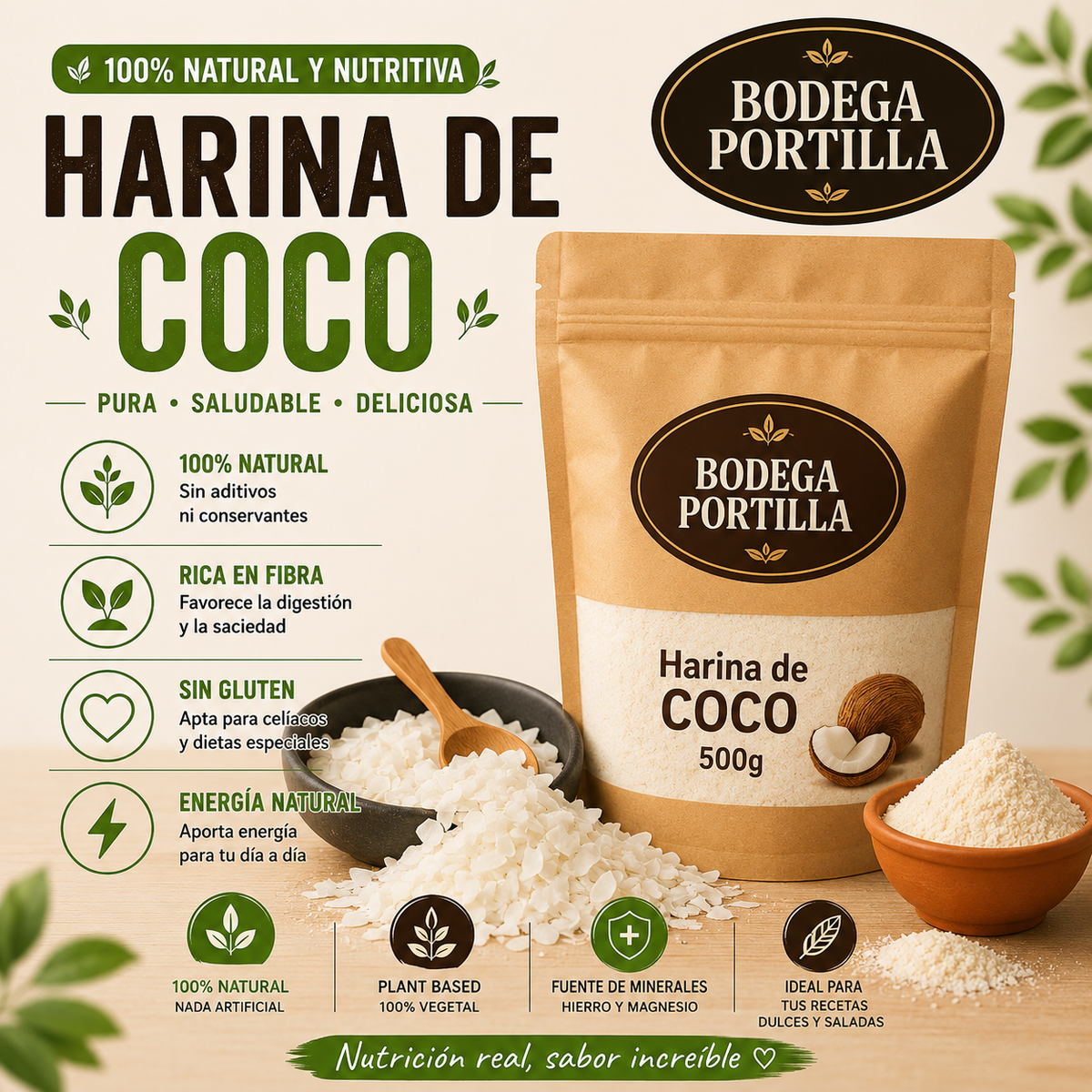 HARINA DE COCO