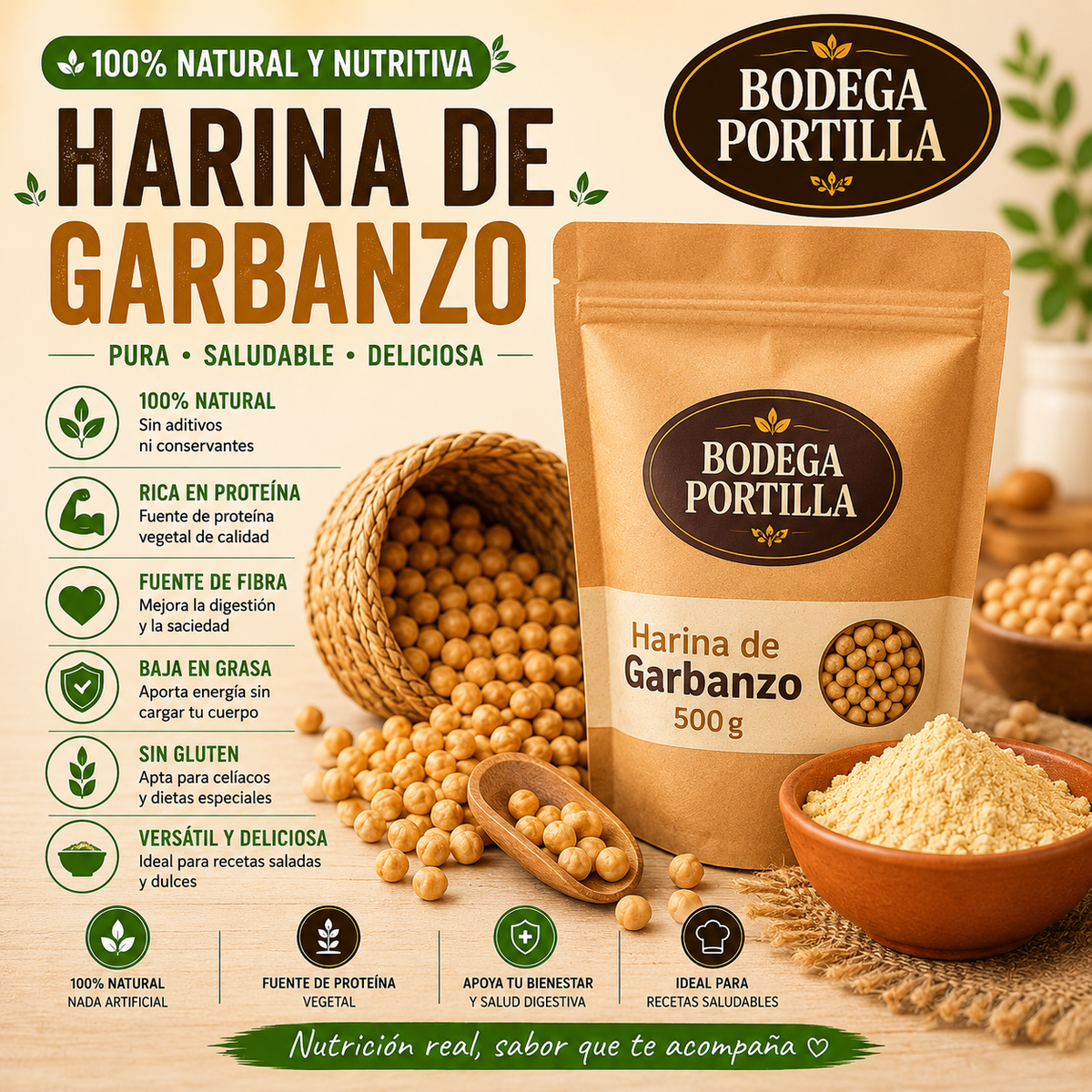 HARINA DE GARBANZO