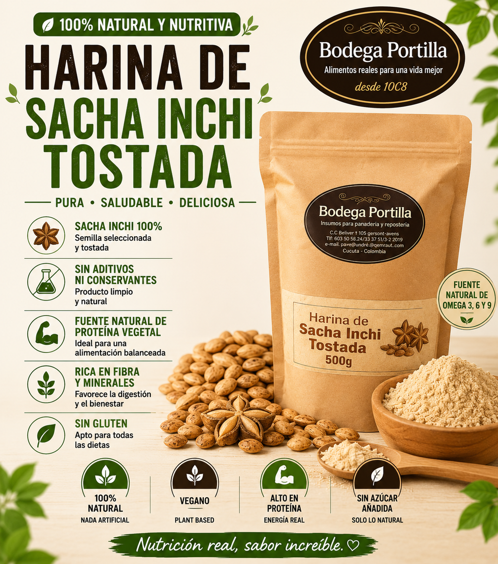 HARINA TOSTADA SACHA INCHI