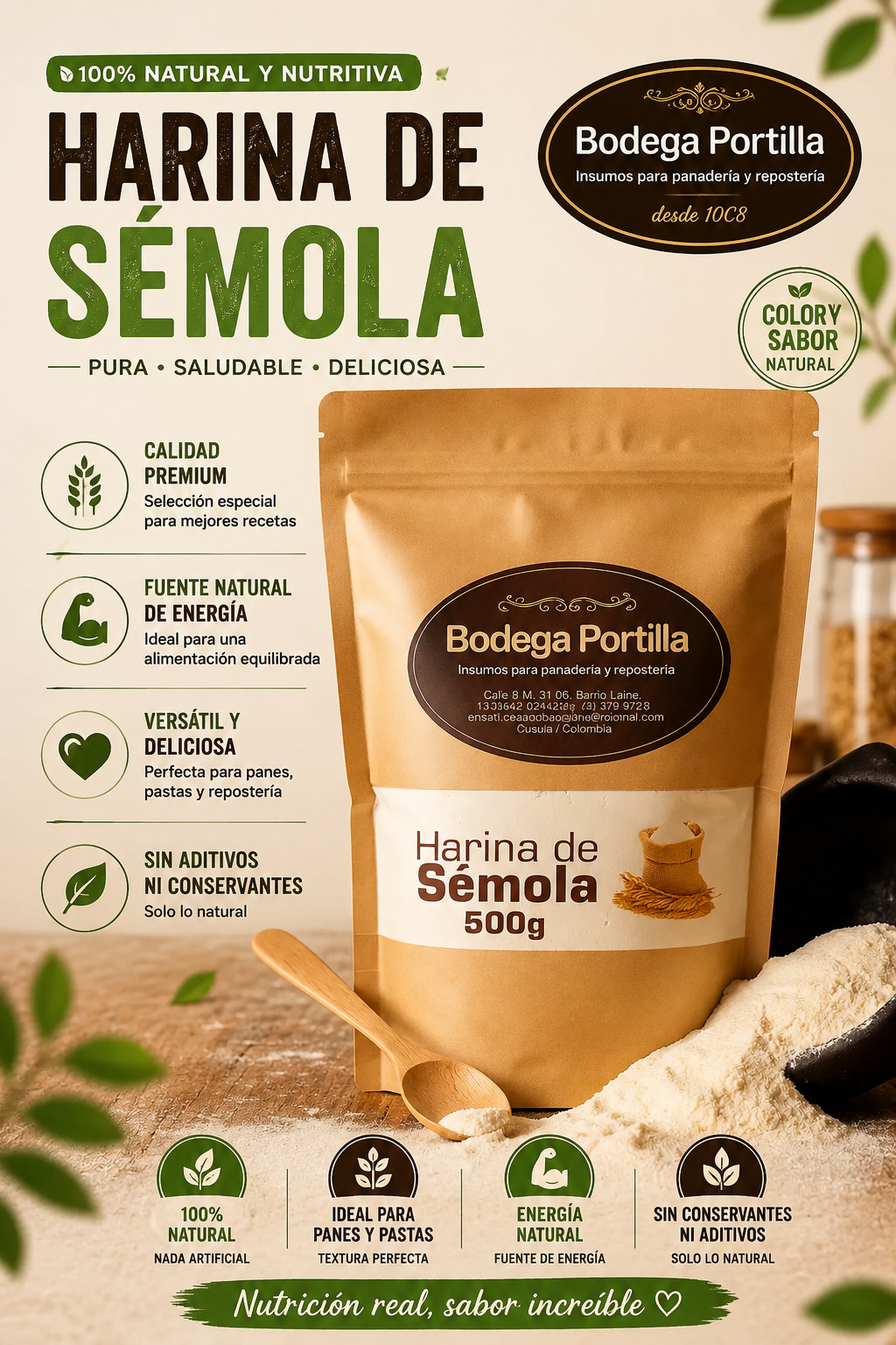 HARINA DE SEMOLA