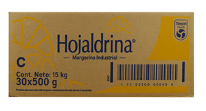 MARGARINA PARA HOJALDRE HOJALDRINA  X 500GR