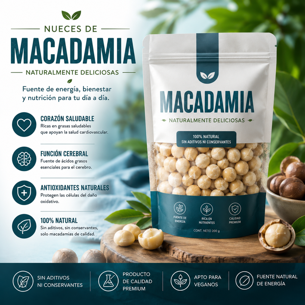 NUEZ DE MACADAMIA