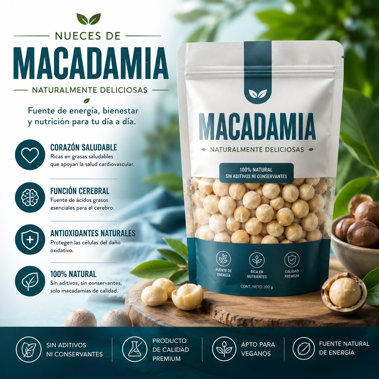NUEZ DE MACADAMIA