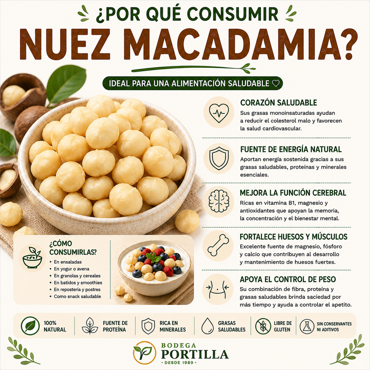 NUEZ DE MACADAMIA