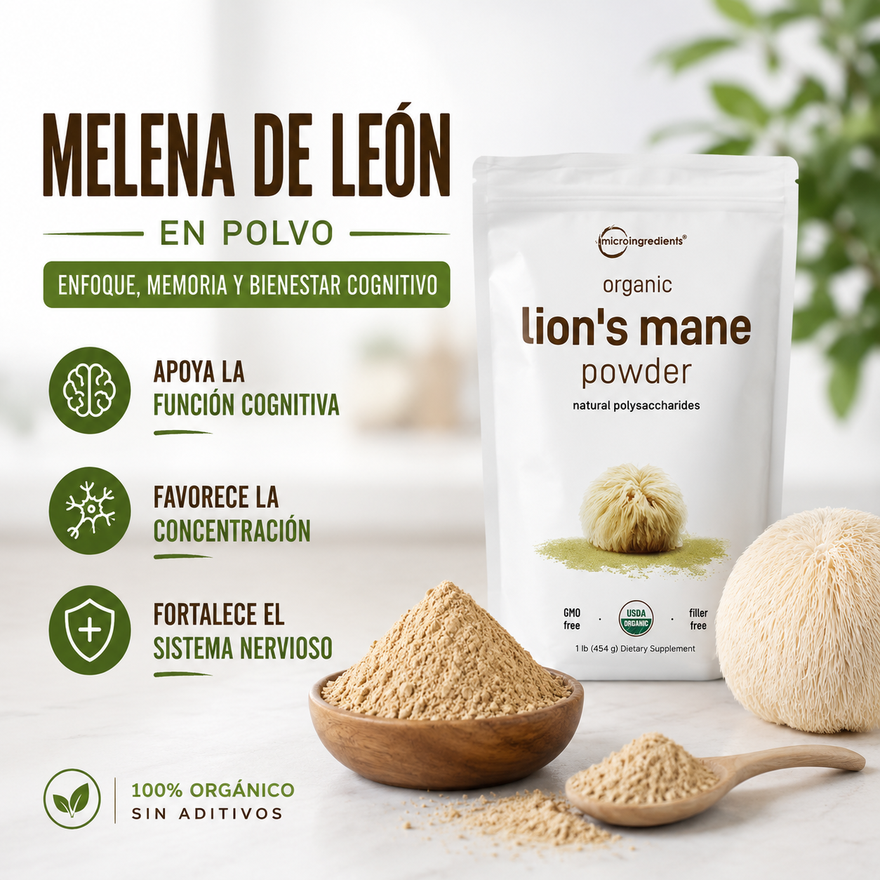 MELENA DE LEON X 450GR