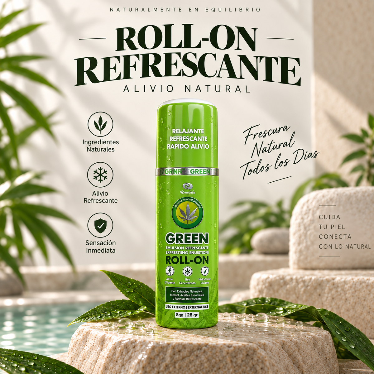 ROLL-ON GREEN X 80GR