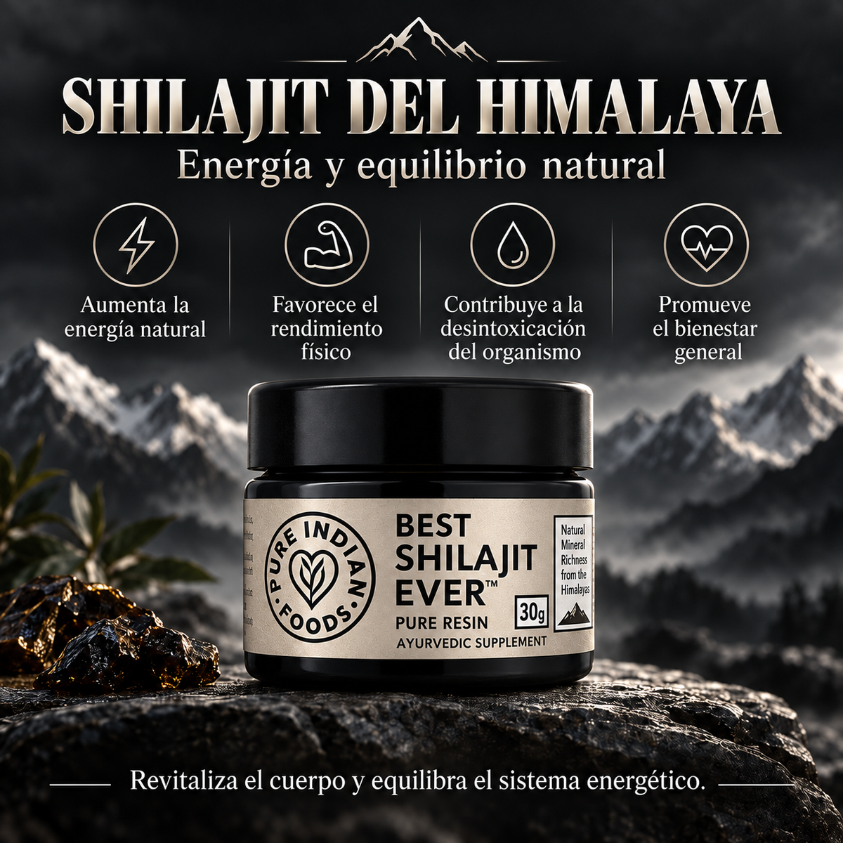 SHILAJIT DEL HIMALAYA