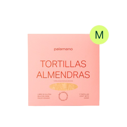 TORTILLAS DE ALMENDRA X 230GR