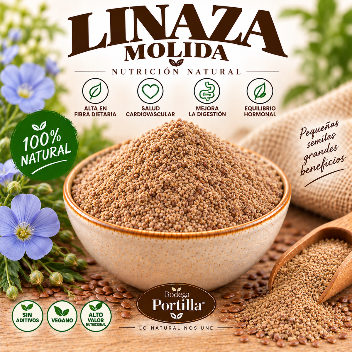 LINAZA MOLIDA