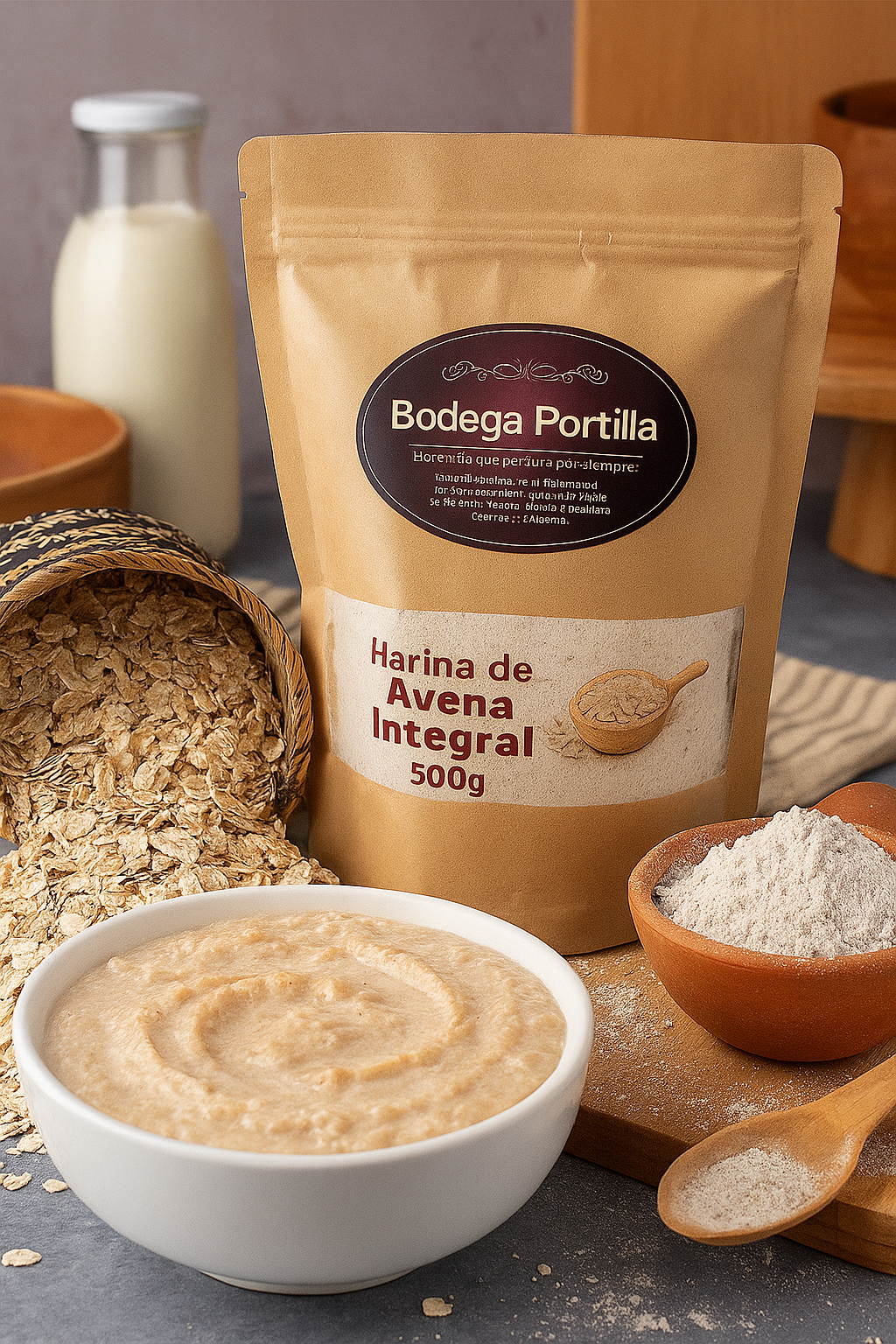 HARINA DE AVENA INTEGRAL
