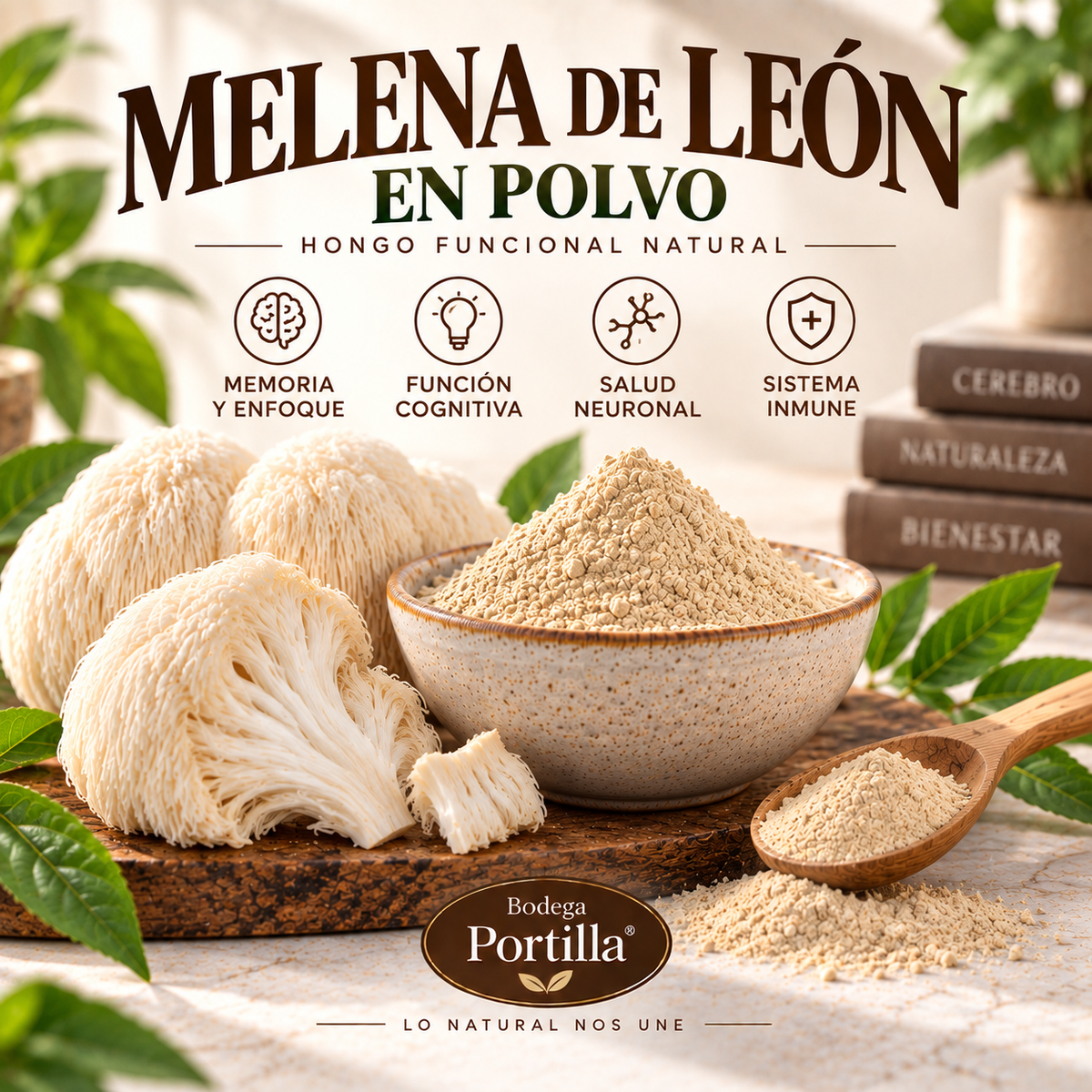HONGO MELENA DE LEON