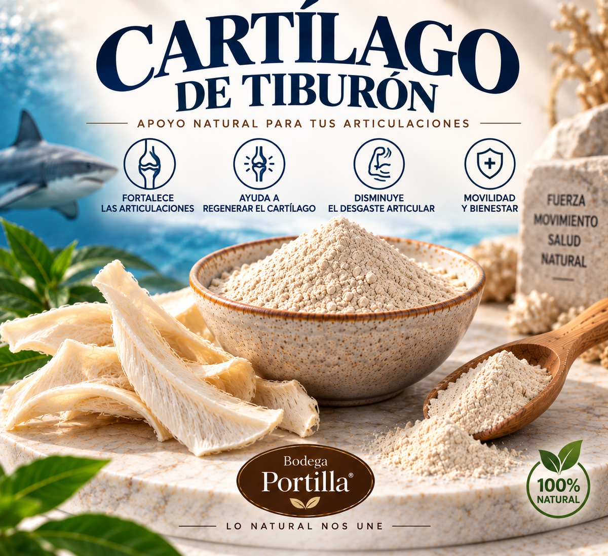CARTILAGO DE TIBURON