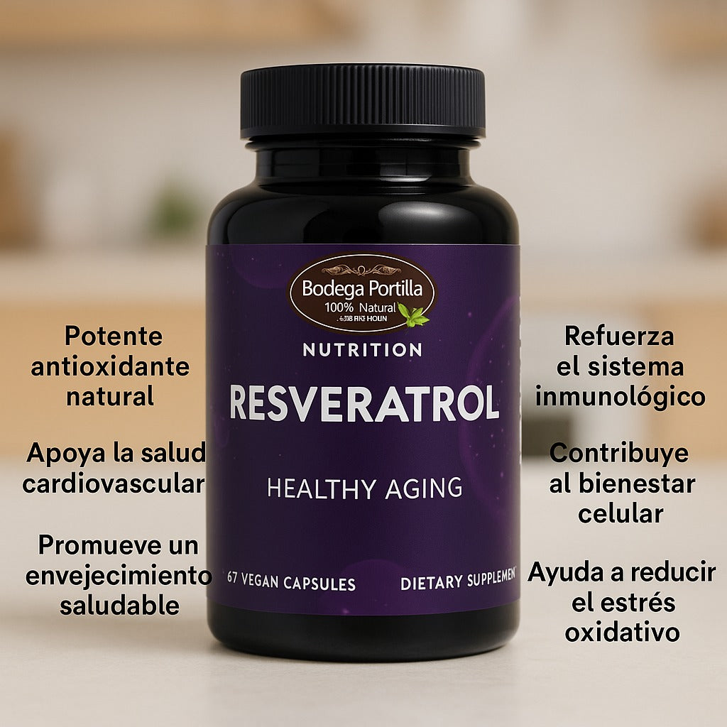 RESVERATROL X60 CAPSULAS 100MG