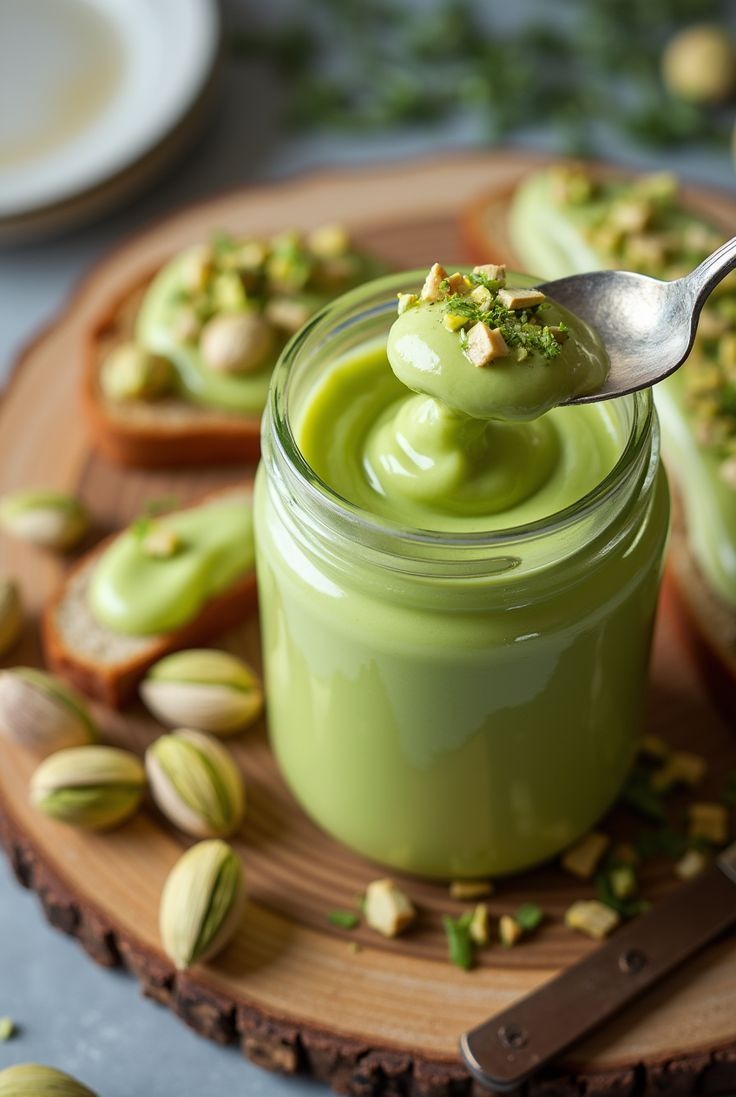 CREMA DE PISTACHO